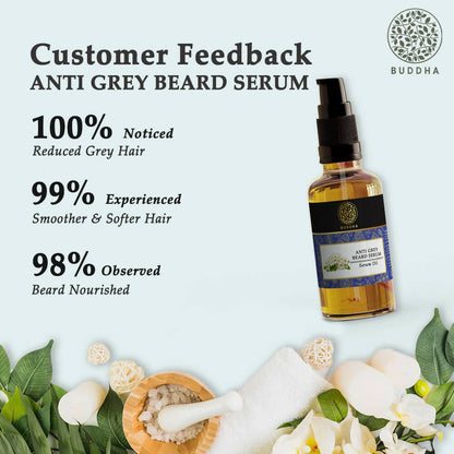 Buddha Natural Anti Grey Beard Serum Oil