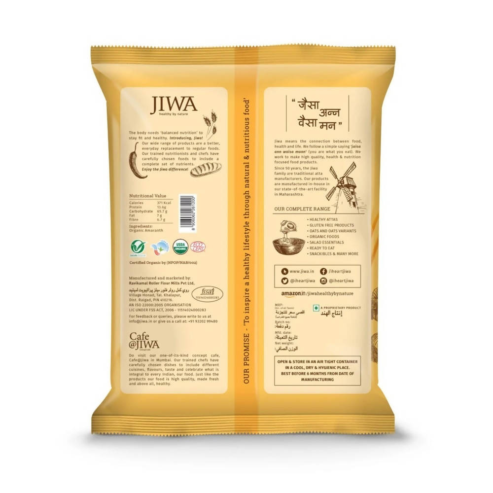 Jiwa Healthy By Nature Organic Amaranth Flour