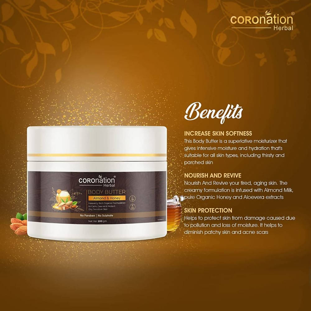 Coronation Herbal Almond & Honey Body Butter