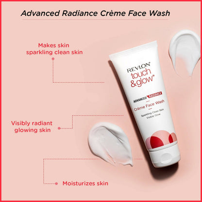 Revlon Touch & Glow Advanced Radiance Creme Face Wash