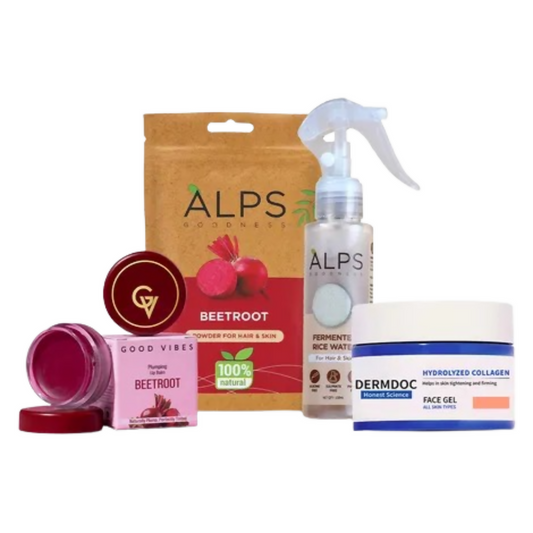 Alps Goodness X Good Vibes X DERMDOC Best 5 Minute Glow Routine - 210GM