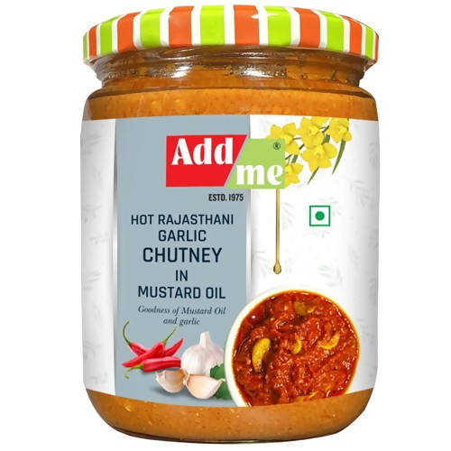 Add Me Hot Rajasthani Garlic Chutney In Mustard Oil