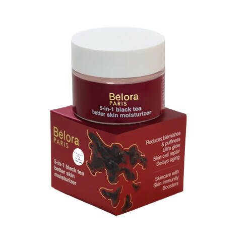 Belora Paris 5-in-1 Black Tea Better Skin Moisturizer -  USA 