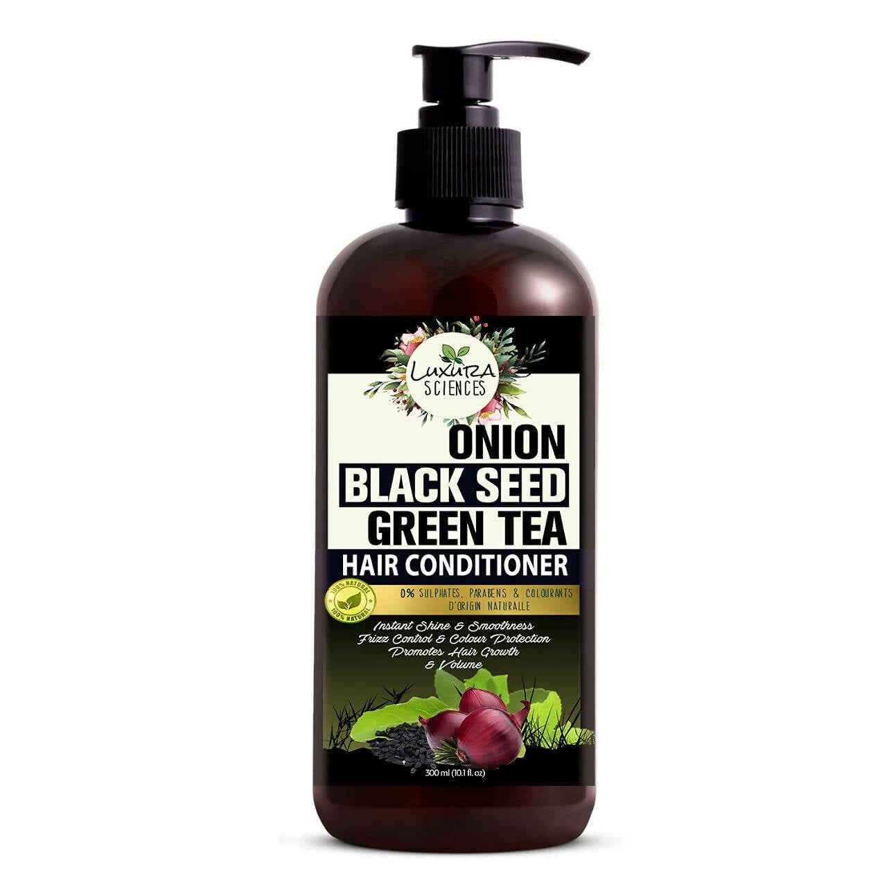 Luxura Sciences Onion Black Seed Green Tea Hair Conditioner