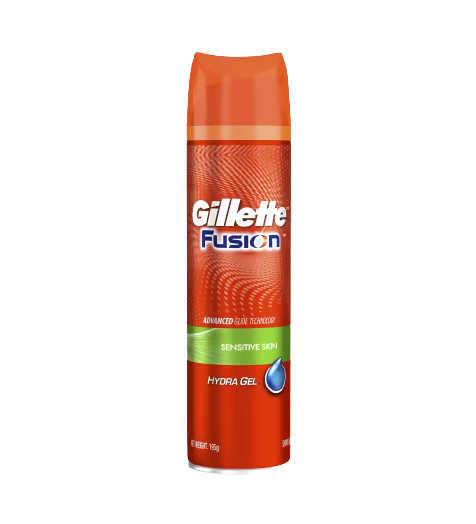 Gillette Fusion Hydra Gel Sensitive Skin Shave Gel - usa canada australia