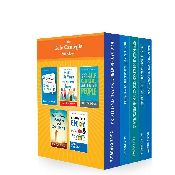 The Best Books of Dale Garnegie (Set of 5) - How To Enjoy Your, Develop Self Confidence, Influence People and Many More -  buy in usa 