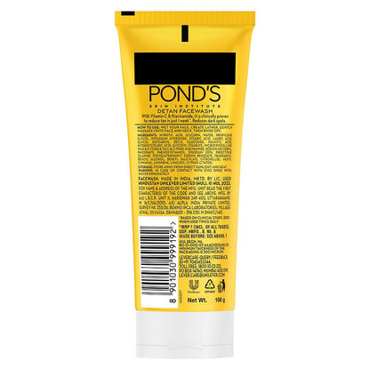 Ponds DeTan Face Wash With Niacinamide & Vitamin C