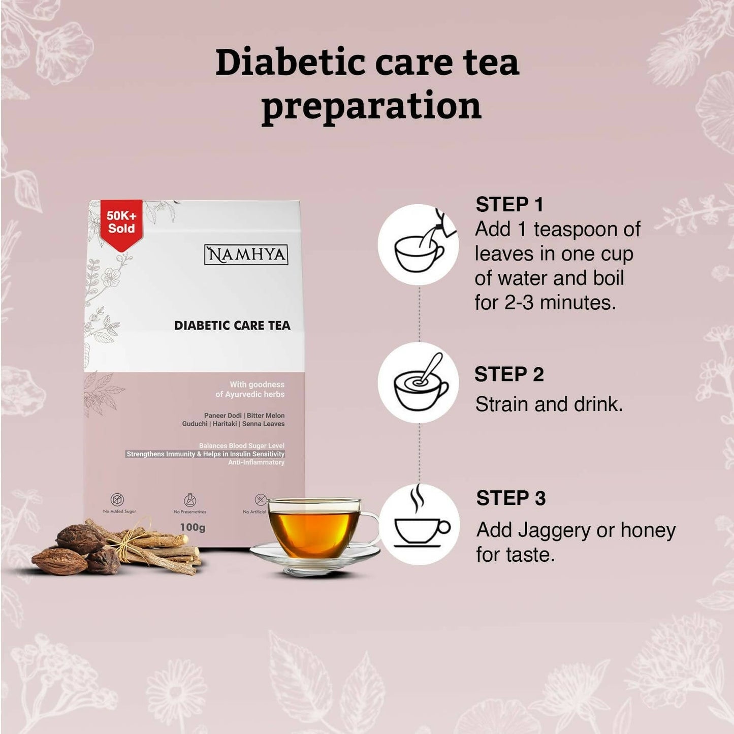 Namhya Diabetic Care Tea