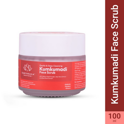 Earthraga Kumkumadi Face Scrub