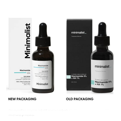 Minimalist Niacinamide 5% + Hyaluronic Acid 1%