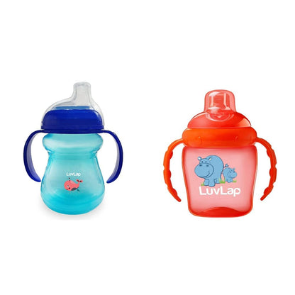 LuvLap Moby Little Sipper/ Sippy Cup Combo
