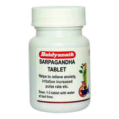 Baidyanath Jhansi Sarpagandha 50 Tabs