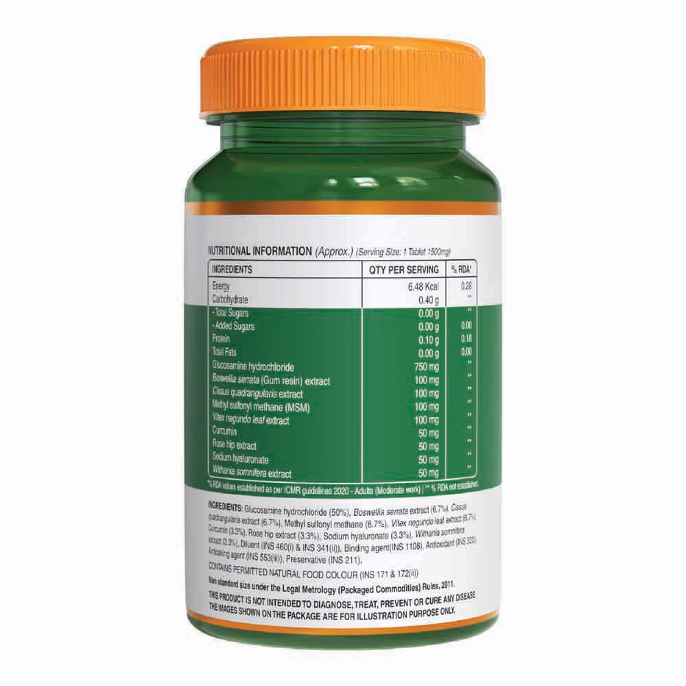 Pure Nutrition Glucosamine Chondroitin Complex Tablets