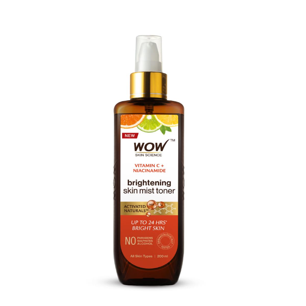 Wow Skin Science Vitamin C Skin Mist Toner - 200ML