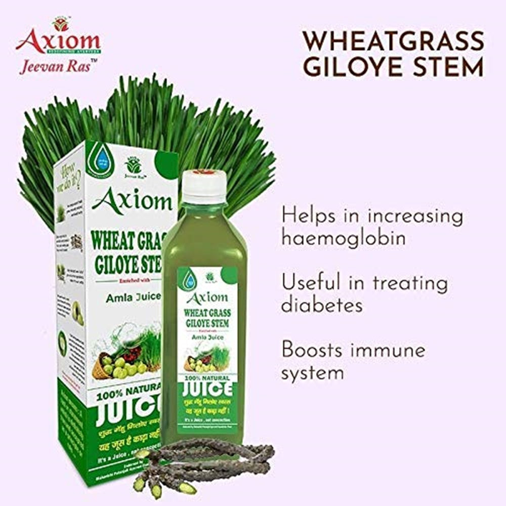 Jeevan Ras Axiom Wheat Grass Giloye Stem Juice