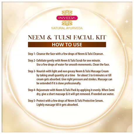 Inveda Neem and Tulsi Facial Kit