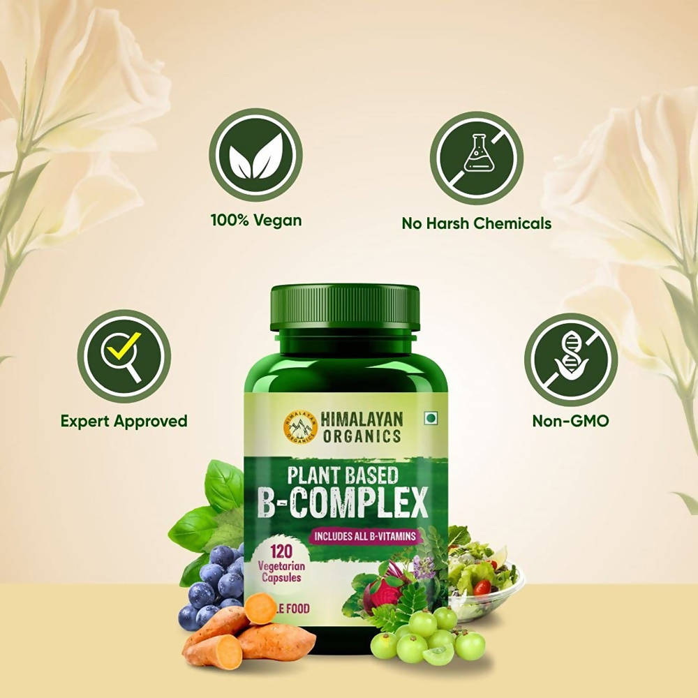 Himalayan Organics Plant Based B-Complex Capsules