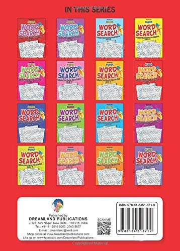 Dreamland Super Word Search - 1-8 (8 titles) Pack