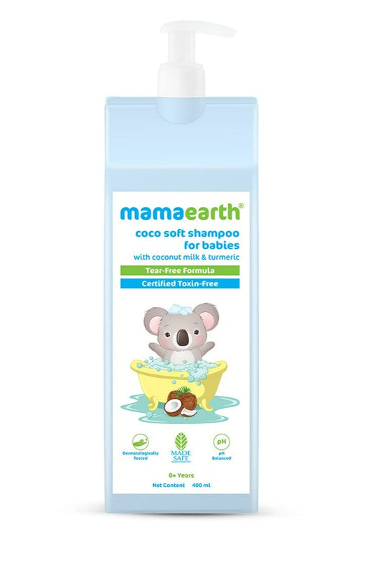 Mamaearth Coco Soft Shampoo with Coconut Milk & Turmeric for Babies - 400ML