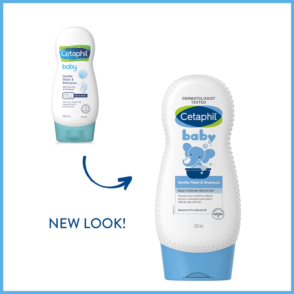 Cetaphil Baby Gentle Wash & Shampoo With Glycerin & Panthenol