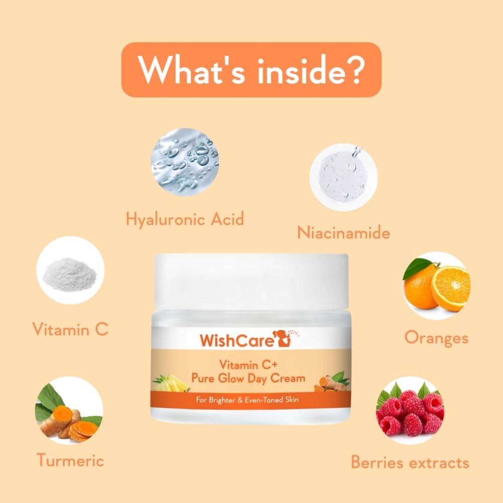 Wishcare Vitamin C+ Pure Glow Face Cream