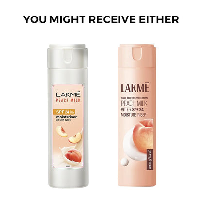 Lakme Peach Milk Moisturiser SPF 24 PA++ Sunscreen Lotion