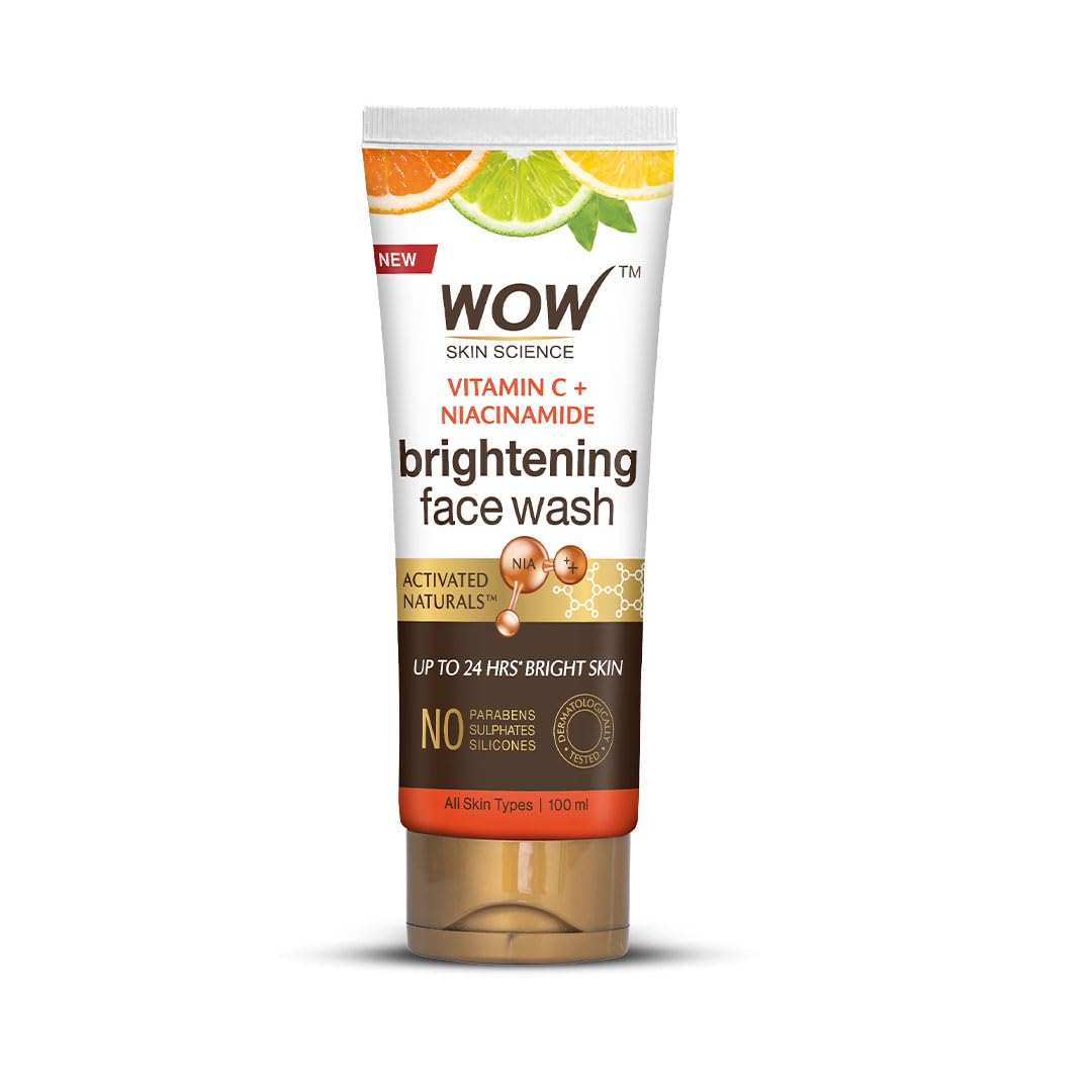 Wow Skin Science Brightening Vitamin C Face Wash - 100ML