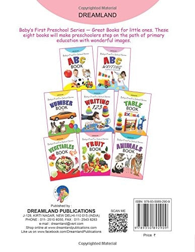 Dreamland Baby's First Pre-School Series - Fruits