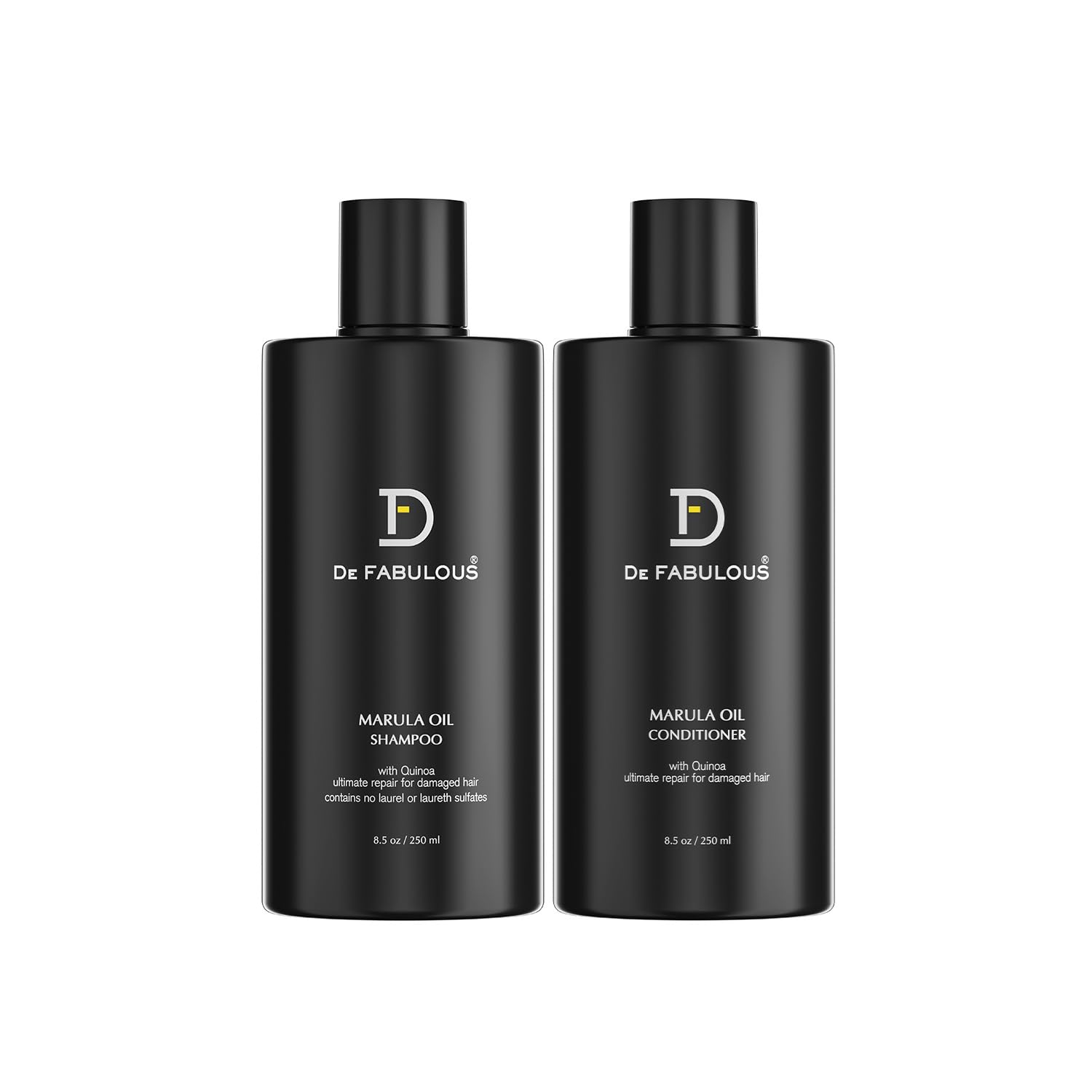 De Fabulous Marula Oil Shampoo + Conditioner Combo