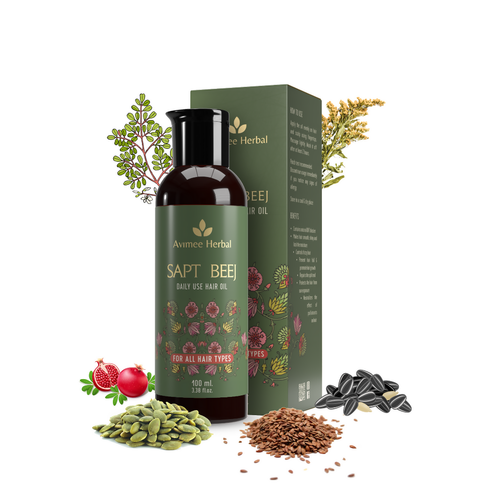 Avimee Herbal Saptbeej Hair Oil - Buy in USA AUSTRALIA CANADA