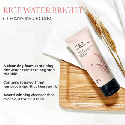 The Face Shop Rice Water Bright Foaming Cleanser