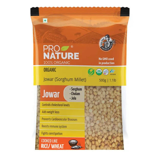 Pro Nature Organic Jowar Flour - 500GM