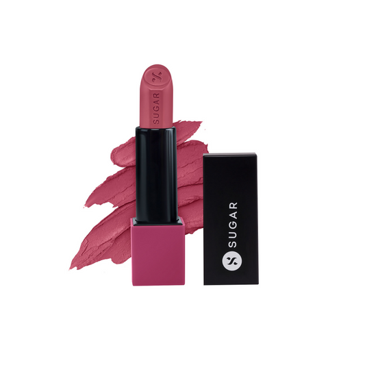 SUGAR Glide Peptide Serum Lipstick with Vitamin E - 05 Parisian Pink