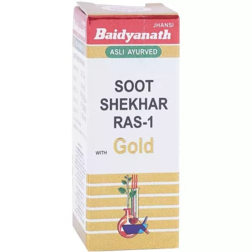 Baidyanath Sutshekhar Ras No 1 with Gold - BUDNE