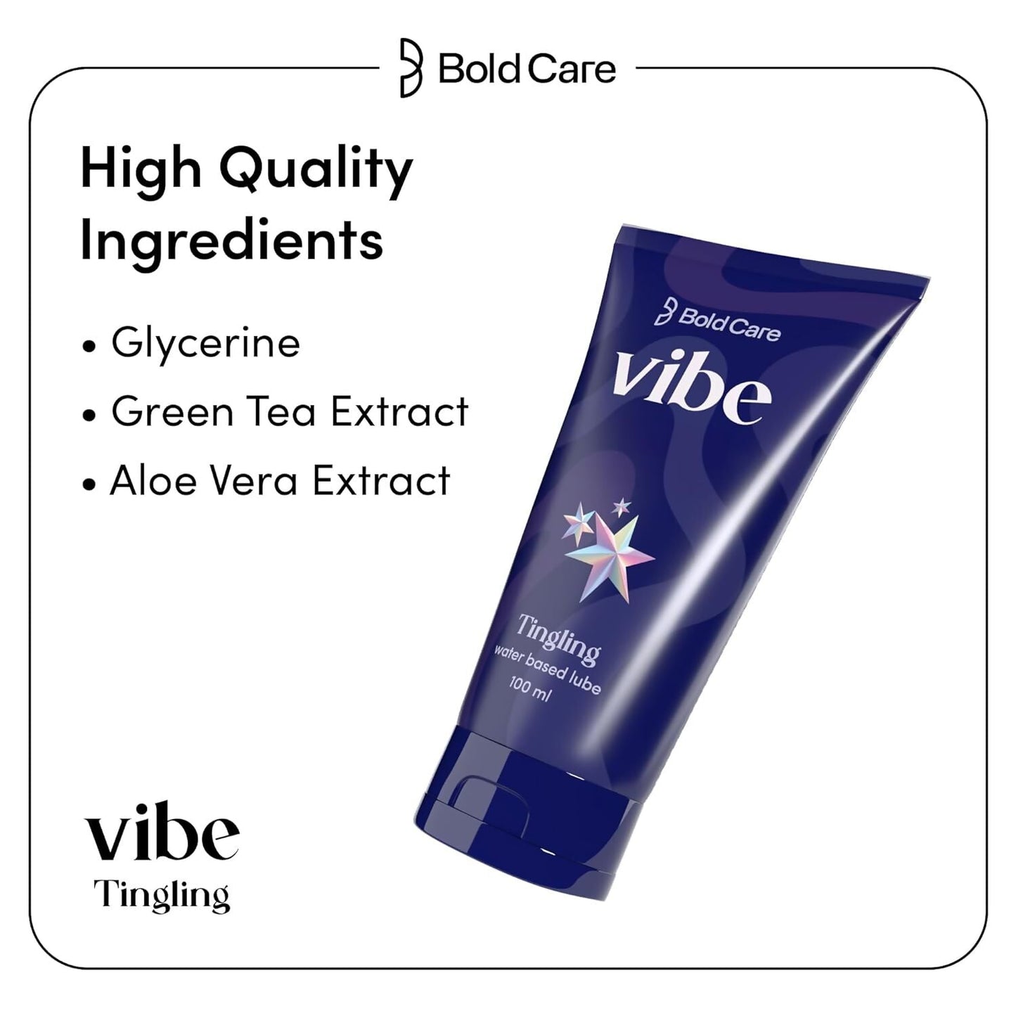 Bold Care Vibe Tingling Massage Gel