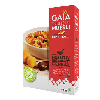 Gaia Crunchy Muesli???Real Fruit