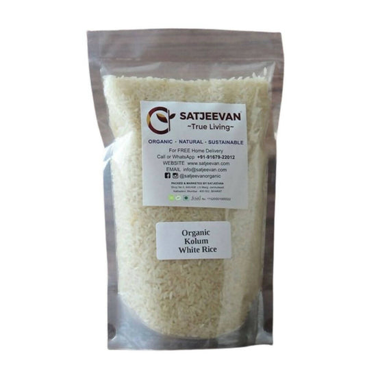 Satjeevan Organic Kolum White Rice