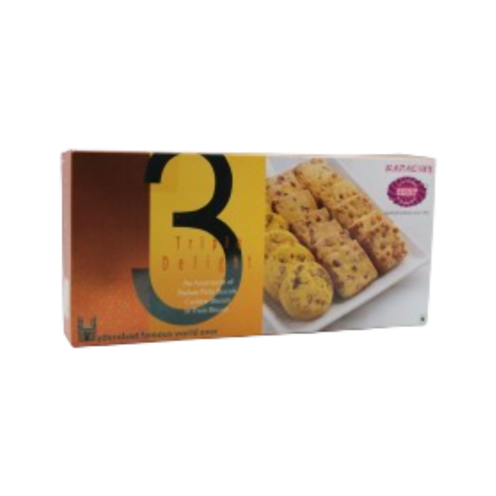 Karachi Bakery Triple Delight (Badam Pista, Cashew, Fruit)