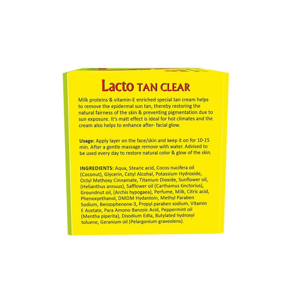 Nature's Essence Lacto Tan Clear Face Cream