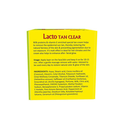 Nature's Essence Lacto Tan Clear Face Cream