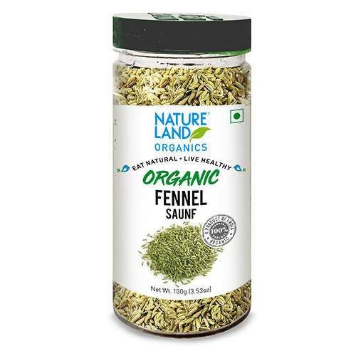 Nature Land Organics Fennel (Saunf) -  USA, Australia, Canada 