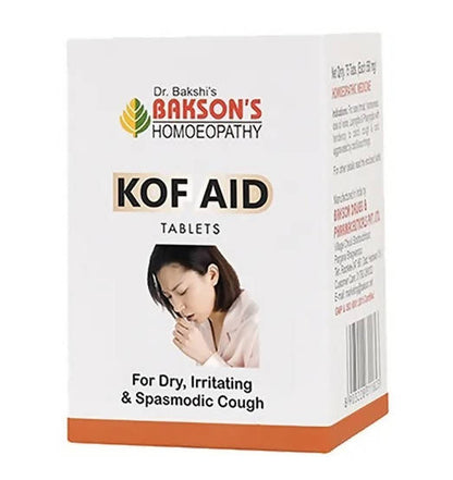 Bakson's Homeopathy Kof Aid Tablets