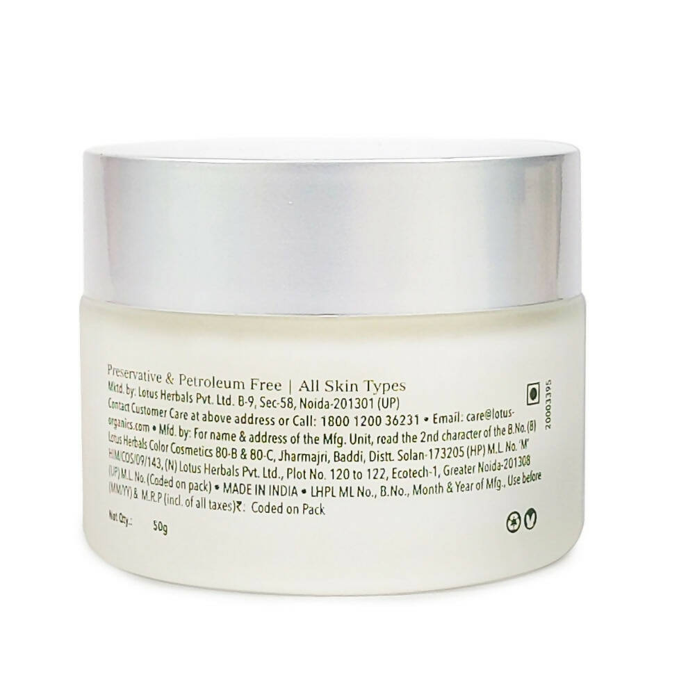 Lotus Organics+ Vit-C Radiance Booster Creme SPF 20 PA+++ - Lemon Verbena