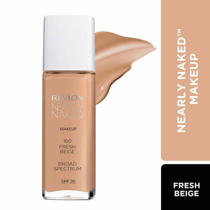 Revlon Nearly Naked Makeup Up SPF 20 - 160 Fresh Beige