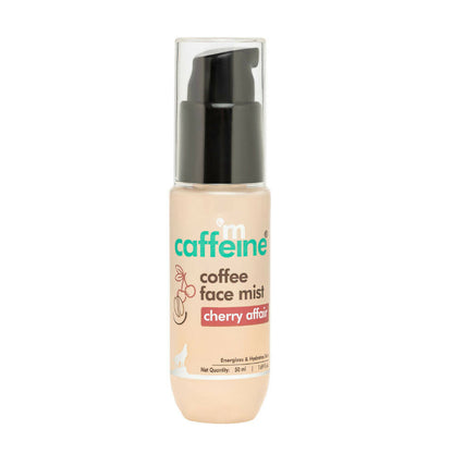 mCaffeine Cherry Affair Hydrating Coffee Face Mist - BUDEN