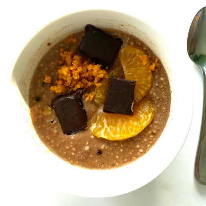 Thenibblebox Chocolate & Hazelnut Almond flour Superfood Porridge Instant Breakfast Mix