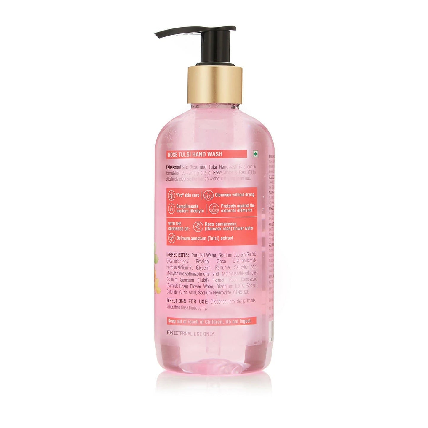 Fabessentials Rose Tulsi Hand Wash