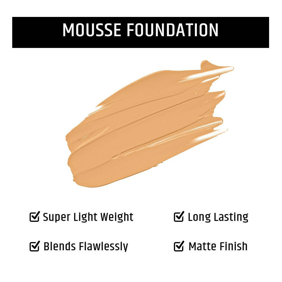 Insight Cosmetics Mousse Foundation - 02 Soft Honey