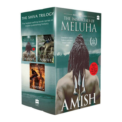 The Shiva Triology Boxset of 3 Books - The Immortals of Meluha by Amish Tripathi -  buy in usa 