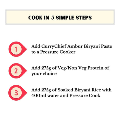 CurryChief Ambur Biryani Paste